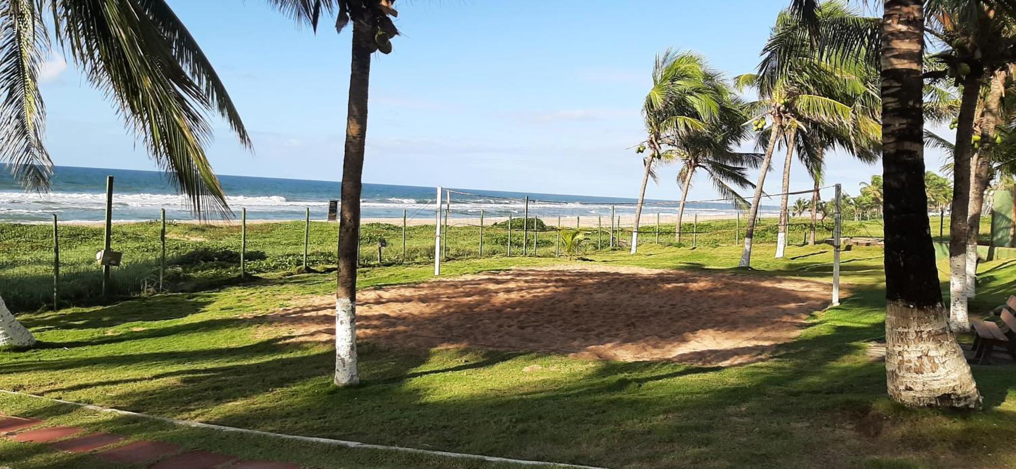 Chale Brisa Mar Pe Na Areia Em Barra Do Jacuipe Villa Camaçari Exterior foto