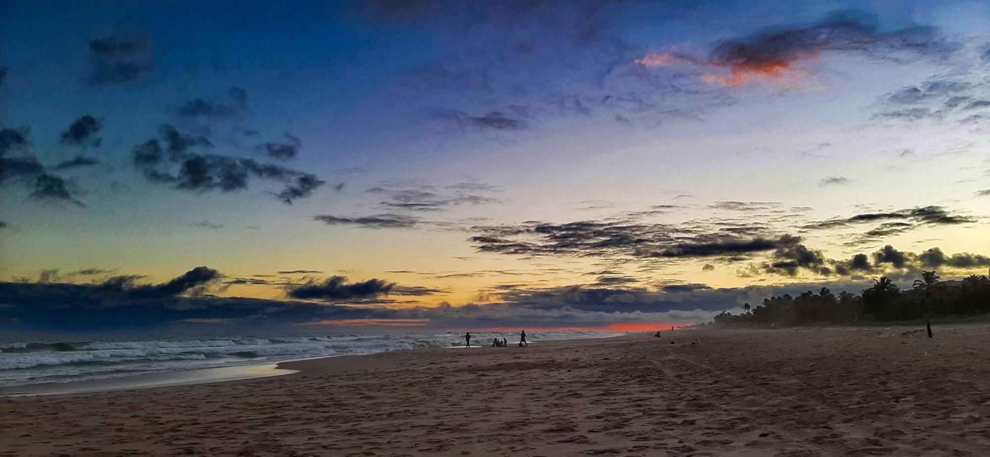 Chale Brisa Mar Pe Na Areia Em Barra Do Jacuipe Villa Camaçari Exterior foto