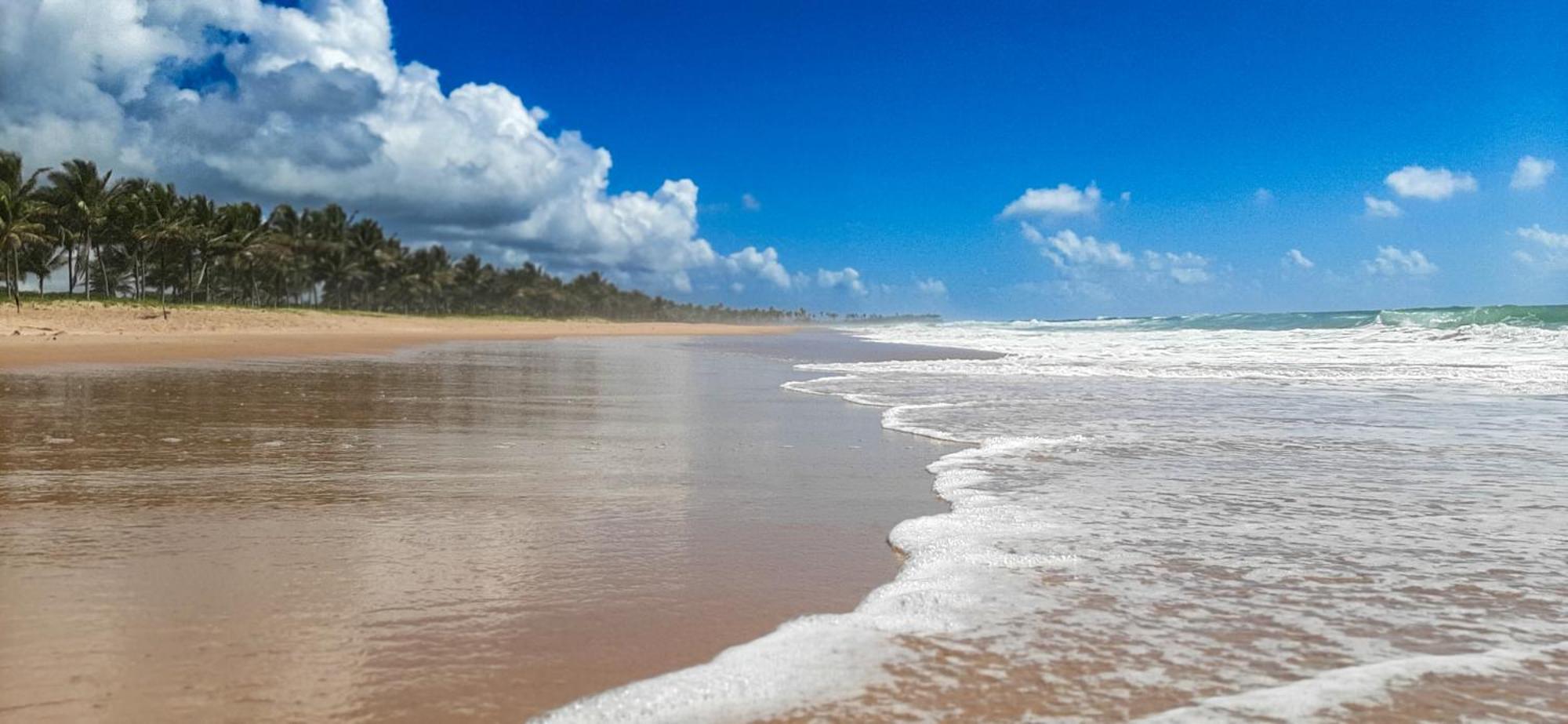 Chale Brisa Mar Pe Na Areia Em Barra Do Jacuipe Villa Camaçari Exterior foto