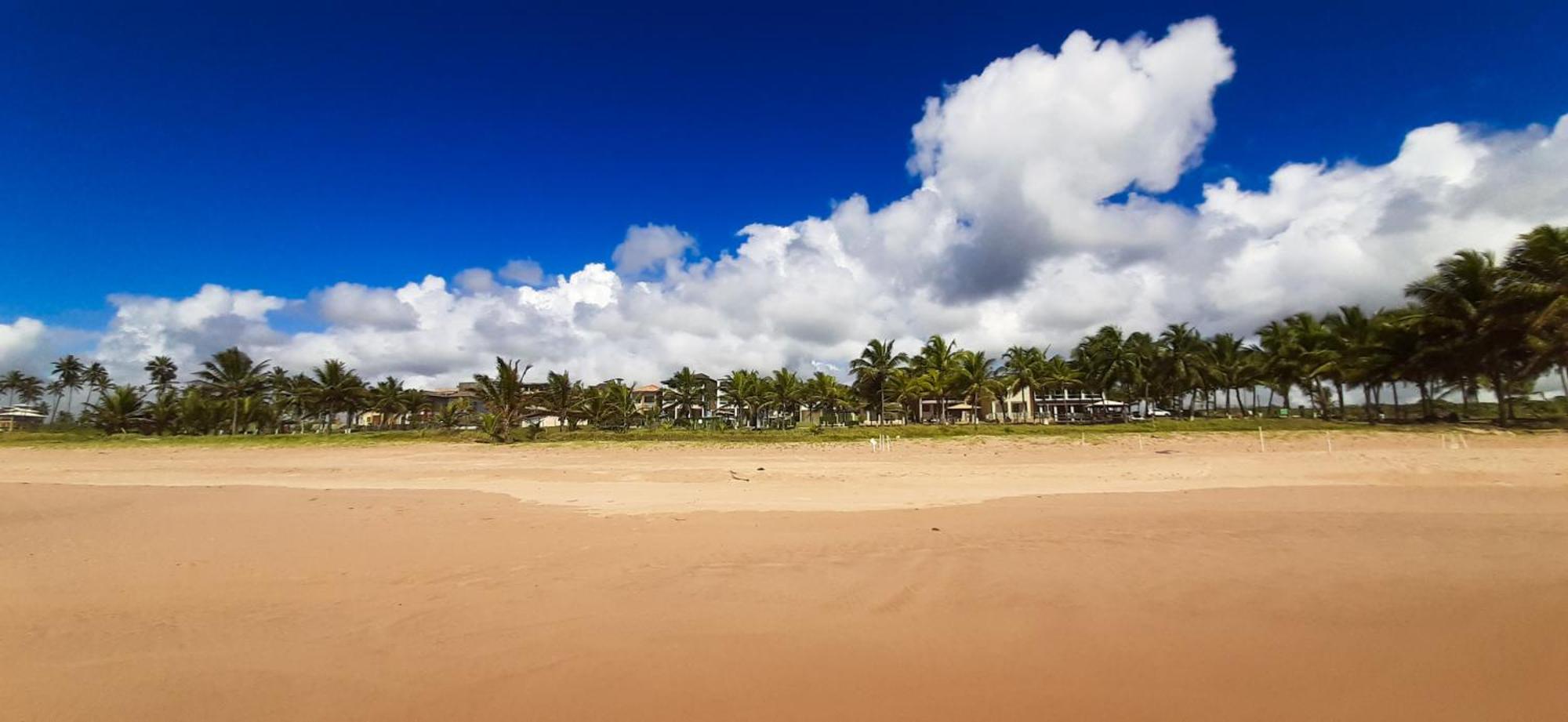 Chale Brisa Mar Pe Na Areia Em Barra Do Jacuipe Villa Camaçari Exterior foto