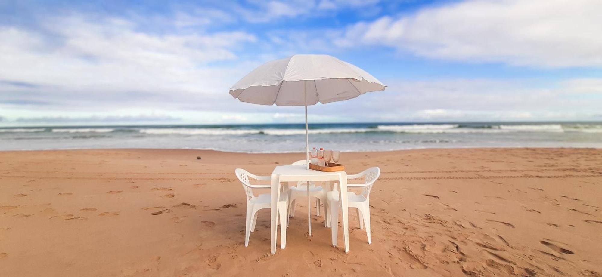 Chale Brisa Mar Pe Na Areia Em Barra Do Jacuipe Villa Camaçari Exterior foto